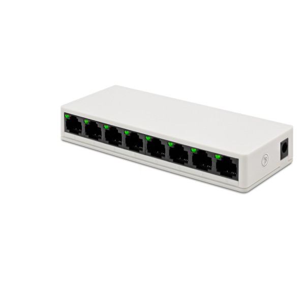toptan-xml-dropshipping-Ethernet Switch 8 Port 10/100 Mbps - Beyaz LV-SW08