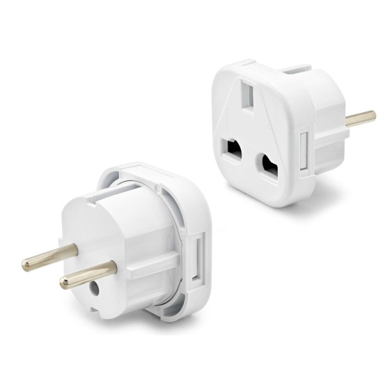 toptan-xml-dropshipping-Amerikan-İngiliz Fiş Adaptörü Beyaz FIS003