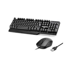 Ablolu Klavye Mouse Set Q Siyah HD861