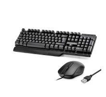 Ablolu Klavye Mouse Set Q Siyah HD861