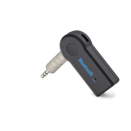toptan-xml-dropshipping-AUX Bluetooth Ses Alıcı Adaptör Handsfree - Siyah HD9001