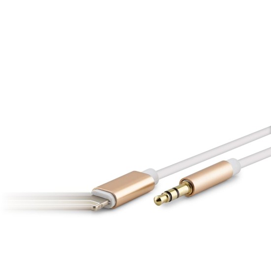 toptan-xml-dropshipping-Lıghtnıng To 3.5 Mm Kablo 1M Beyaz HDX1008