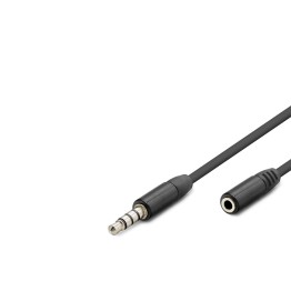 3.5 Mm To 3.5 Mm F Kablo 3Lıne 1.2M Siyah HDX1012