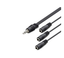 3.5 Mm To 3*3.5 Mm F Kablo 2Lıne 30Cm Siyah HDX1023