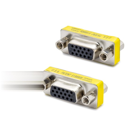 toptan-xml-dropshipping-Vga F To Vga F Çevirici Mını Gender Sılver HDX1259