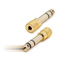 6.5 Mm To 3.5 Mm F Çevirici Enstruman Gitar Gold HDX1264