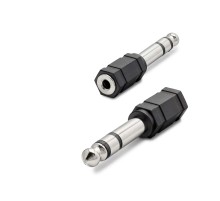 6.5 Mm To 3.5 Mm F Çevirici Enstruman Gitar Siyah HDX1265