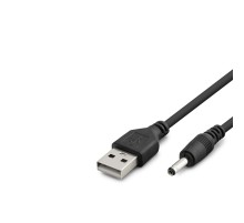 Tablet Şarj Kablosu Usb To 3.5*1.35 1M Siyah HDX1320