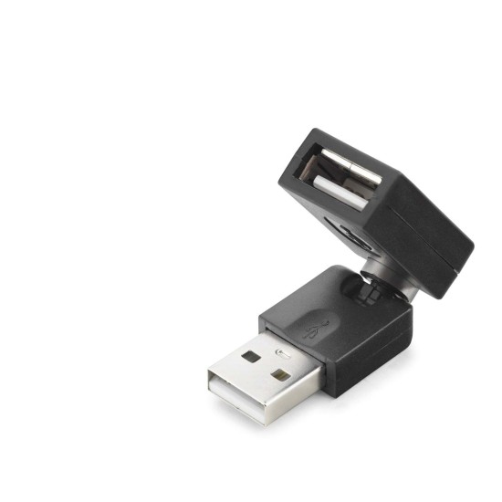 toptan-xml-dropshipping-Usb To Usb F Çevirici Mafsallı Siyah HDX1357