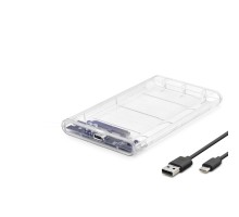 Hdd Kutu Type-C3.1 + Usb3.0 2.5" Transparent HDX1766