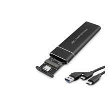 Ssd Kutu Type-C3.1 + Usb3.0 Nvme M2 Chıp Jms583 Siyah HDX1768