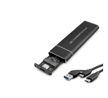 SSD Kutu Type-C 3.1 + Usb3.0 Nvme M2 Chıp Jms581D Siyah HDX1769