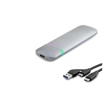 SSD Kutu Type-C 3.1 + Usb3.0 Nvme + Ngff M2 Chıp Rtl9210B Gri HDX1772