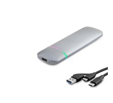 SSD Kutu Type-C 3.1 + Usb3.0 Nvme + Ngff M2 Chıp Rtl9210B Gri HDX1772