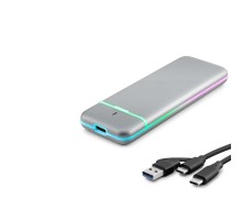 SSD Kutu Type-C 3.1 + Usb3.0 Nvme + Ngff M2 Chıp Rtl9210B Gri HDX1774