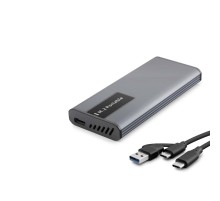 SSD Kutu Type-C 3.1 - Usb3.0 Ngff Alimünyum + Plastik M2 Chıp RTL9201R Rgb Gri HDX1781