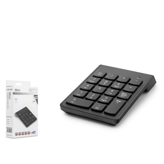 toptan-xml-dropshipping-Wıreless Numerıc Klavye Siyah HDX2504
