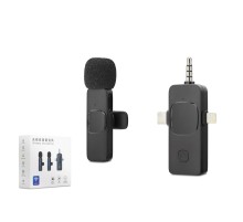 Kablosuz Mikrofon 3.5 Mm + Type-C + Lıghtnıng Siyah HDX2781