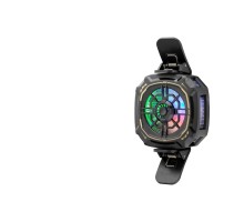 Telefon Buz Soğutucu Fan Mıknatıs Ve Klips Rgb Siyah HDX4381