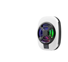 Telefon Buz Soğutucu Fan Isı Gösterge Led Beyaz HDX4612