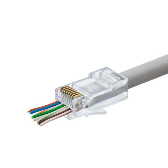 toptan-xml-dropshipping-CAT 6 EZ RJ45 Konnektör 100 Lü Paket