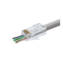Cat5 Konnektör Ez Rj45 100Lü Paket Şeffaf HDX5044