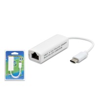 Type C Usb 2.0 Ethernet Adaptör 10/100 Mbps Beyaz HDX5257