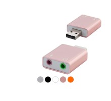 USB Harici Ses Kartı 7.1 - Gümüş HDX5272