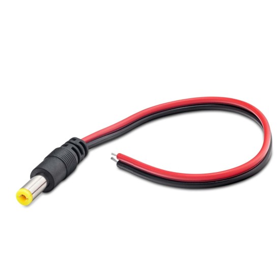 toptan-xml-dropshipping-Power Jak Kablo 5.5*1.7 26Cm Kırmızı-Siyah HDX5505