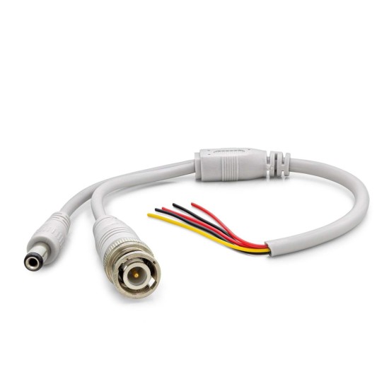 toptan-xml-dropshipping-Power Kablo DC + BNC 30 CM 10 Adet