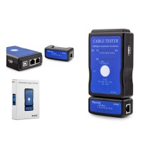 Kablo Test Cihazı Rj11 + Rj45 + Rj12 + Usb HDX6512