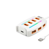Usb Rgb Hub 10 Port 480 Mbps 1.2 M Beyaz HDX7037