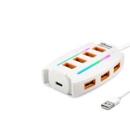 Usb Rgb Hub 10 Port 480 Mbps 1.2 M Beyaz HDX7037