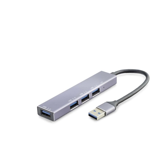 Usb 3.0 Hub 4 Port 5 Gbps Gri HDX7042