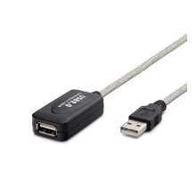 USB Uzatma Kablosu 10 m - Silver Siyah HDX7513