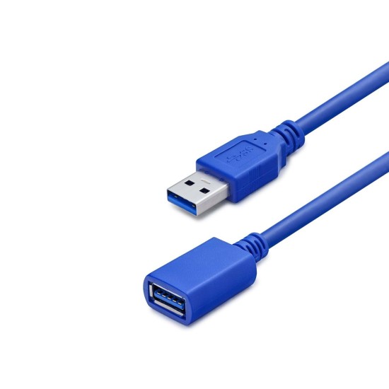 toptan-xml-dropshipping-Usb To Usb F Kablo 1M Mavi HDX7539