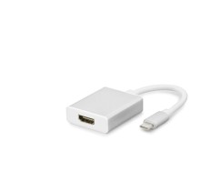 Type-C To Hdmı F Çevirici 4K 30Hz Beyaz HDX7760