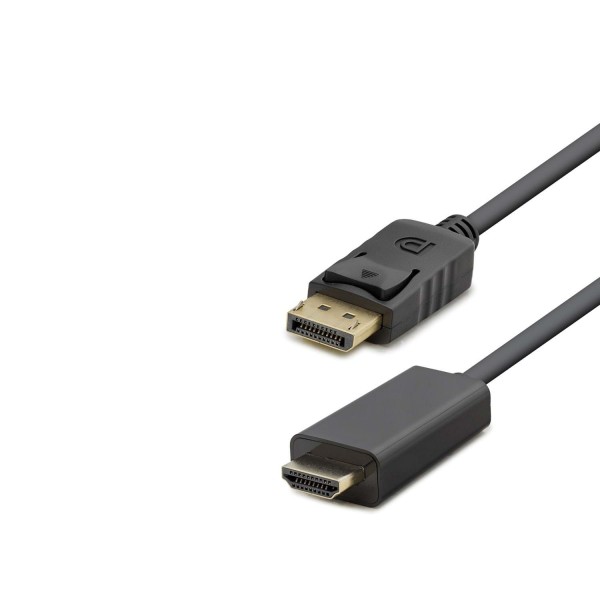 toptan-xml-dropshipping-DisplayPort to HDMI Görüntü Kablosu 4K 30 Hz 1.8 m Siyah HDX7796