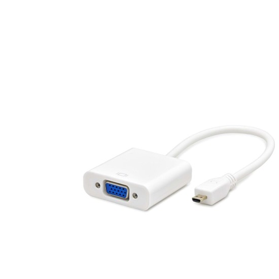 toptan-xml-dropshipping-Usb Mıcro To Vga F Çevirici Beyaz HDX7810