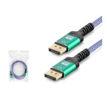 Dısplay Kablo 8K 144Hz Örgülü 2M Çok Renkli HDX7820