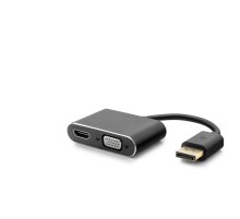 Dısplay To Hdmı + Vga F Çevirici 4K 1080P 22Cm HDX7822