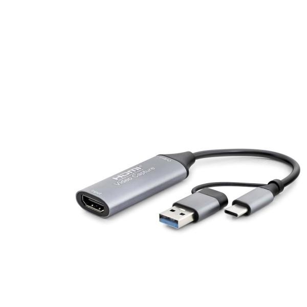 Hdmı Vıdeo Capture Type-C + Usb3.0 4K 30Hz Gri HDX7844
