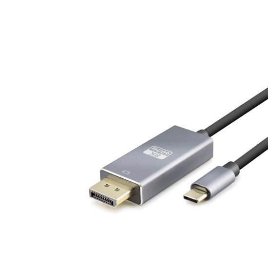 toptan-xml-dropshipping-Type-C To Dısplay Kablo 8K 60Hz Pvc 1.8M Siyah HDX7859