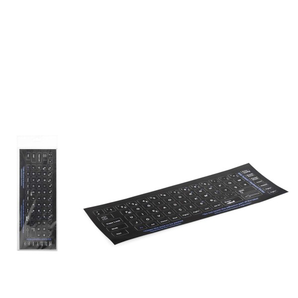 Klavye Stıcker Tuş Takımı Türkçe F Siyah HDX8259