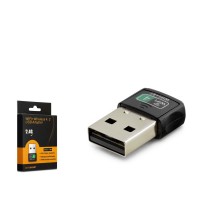 Bluetooth Dongle Pc Usb + Wıreless Adaptör 2.4G Siyah LV-UW06BT