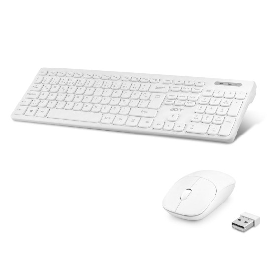 toptan-xml-dropshipping-Wıreless Klavye Mouse Set Q Beyaz OAK920B