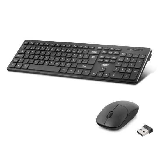 toptan-xml-dropshipping-Wıreless Klavye Mouse Set Q Siyah OAK920S
