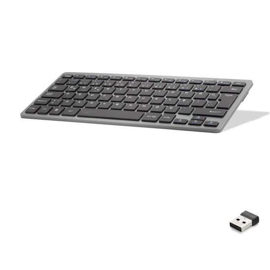 Bluetooth Klavye Multıdevıce Dual Mode 2.4Ghz Siyah OKR220S