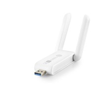 Usb Wıfı Adaptor Ac650 2.4Ghz&5Ghz Rtl8812Bu Wifi5 Beyaz UAC27D