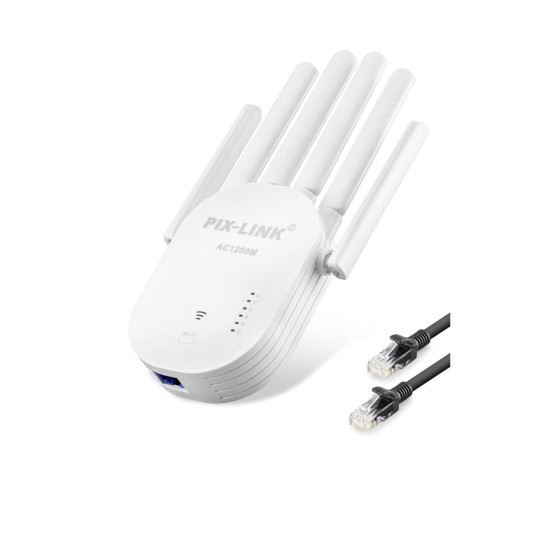 toptan-xml-dropshipping-Wıfı Repeater 1200 Mbps Beyaz WR60T